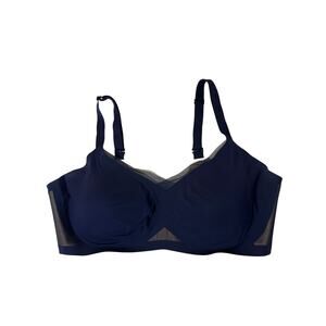Honeylove CrossOver Bra 2X 42C/D NAVY BLUE